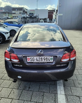 Lexus GS cena 38000 przebieg: 265000, rok produkcji 2007 z Sztum małe 211